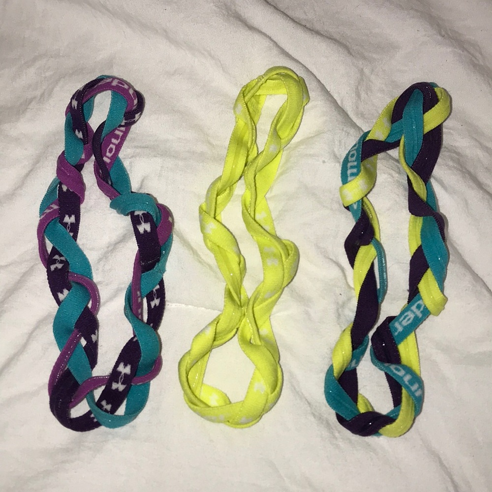 Under Armour braided headbands